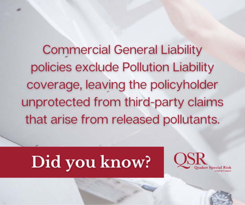 2020 Did You Know CGL Excludes Pollution