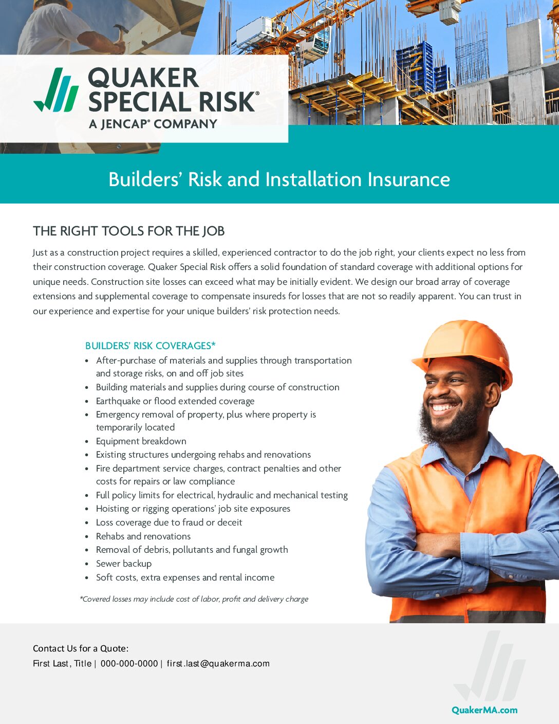 Marina Builders’ Risk and Installation Insurance